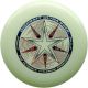 Discraft Ultra-Star 175g Phosphorus Ultimate Frisbee.