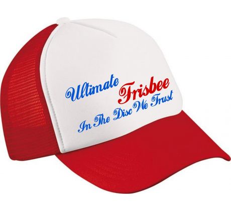 Mesh Cap - Ultimate - RED & White