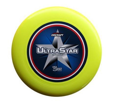 Discraft Ultimate Frisbee - Ultra-Star Supercolor Yellow - DISCLINE.COM - Ultimate frisbee Disc Golf Freestyle