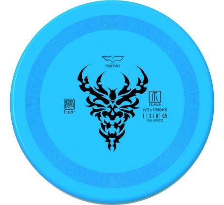 Yikun disc golf - CLAWS - Tiger line - DISCLINE.COM - Ultimate frisbee Disc Golf Freestyle