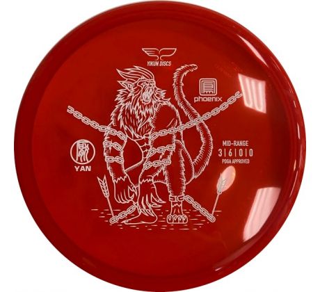 YAN - Phoenix line I DISCLINE.COM - Real Flying Discs - Yikun disc golf