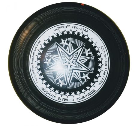 Yikun UltiPro-FiveStar Black Ultimate frisbee disc