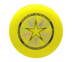 Discraft Ultra-Star Yellow Ultimate Frisbee disc
