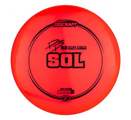 SOL Z Line - Mid Range Disc - Paige Pierce Signature Series - 173-174 grams Discraft Disc Golf Disc